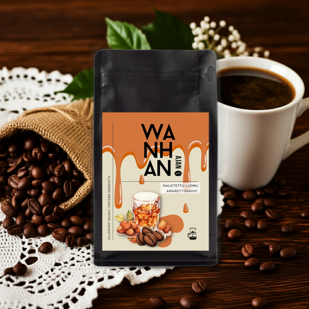 Wanhan ajan Luomukahvi Amaretto, 130g