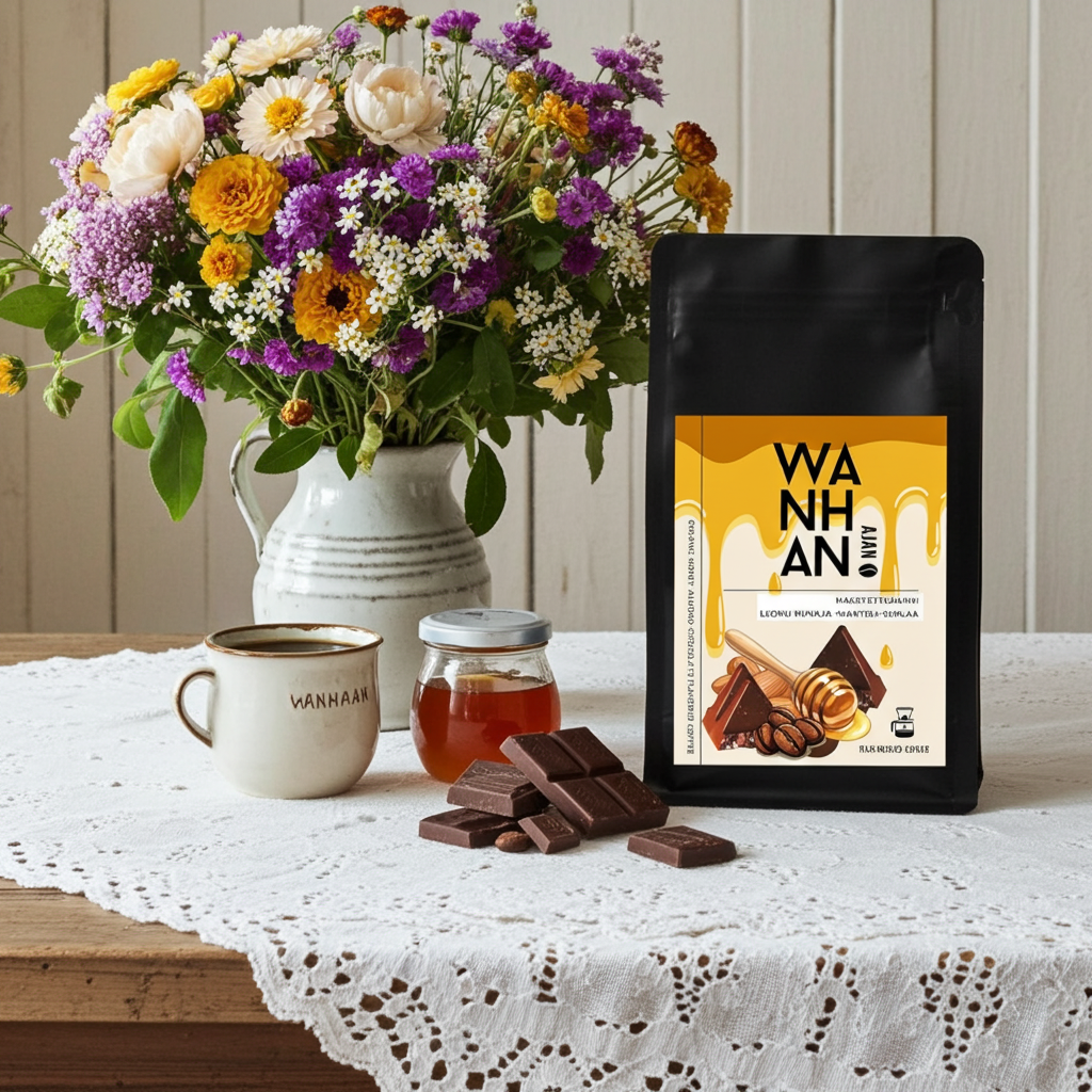 Wanhan ajan Luomukahvi Hunaja-Manteli-Suklaa, 130g