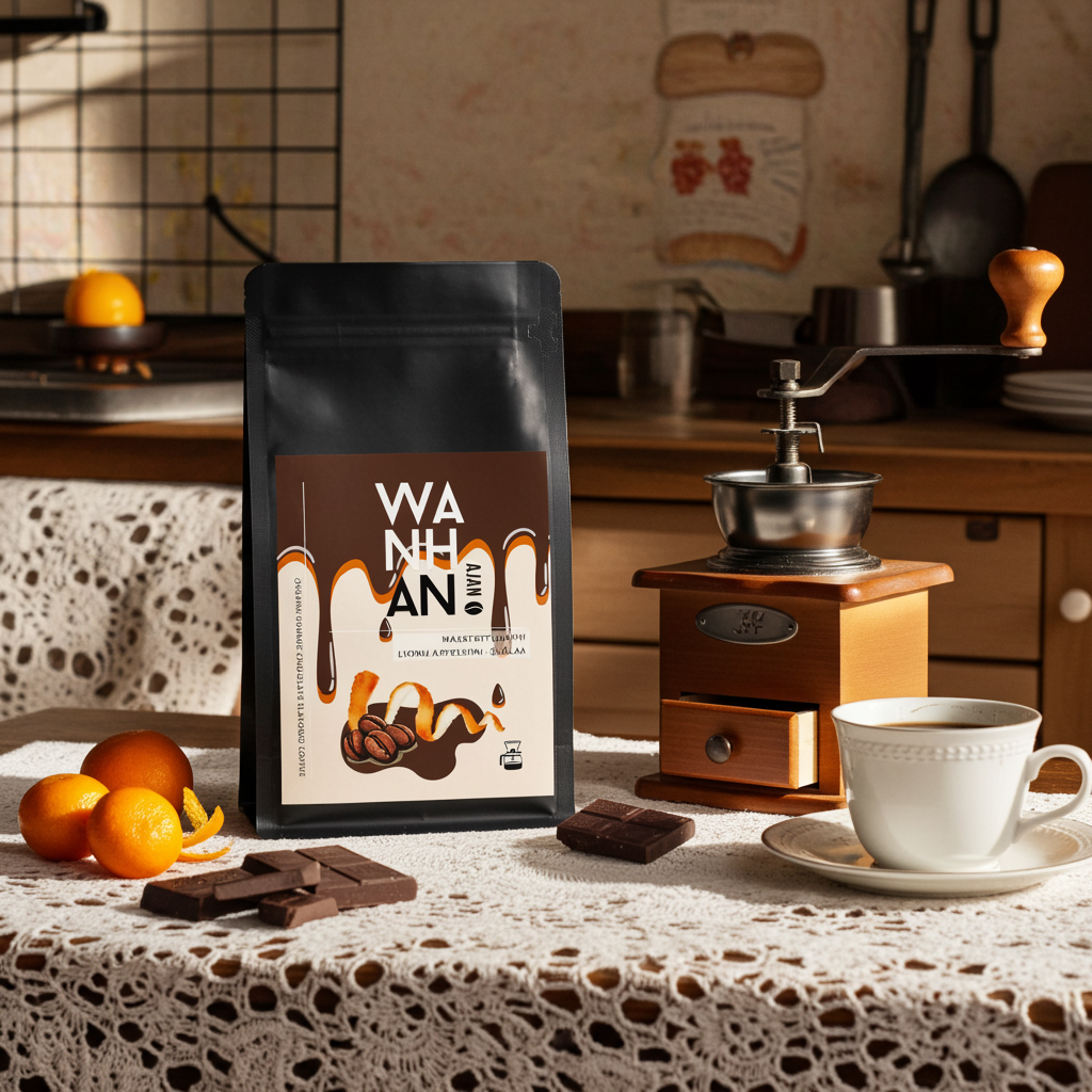 Wanhan ajan Luomukahvi Appelsiini-suklaa, 130g