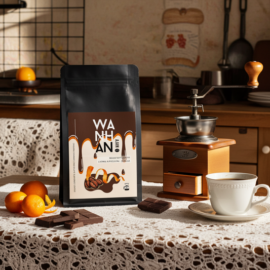 Wanhan ajan Luomukahvi Appelsiini-suklaa, 130g