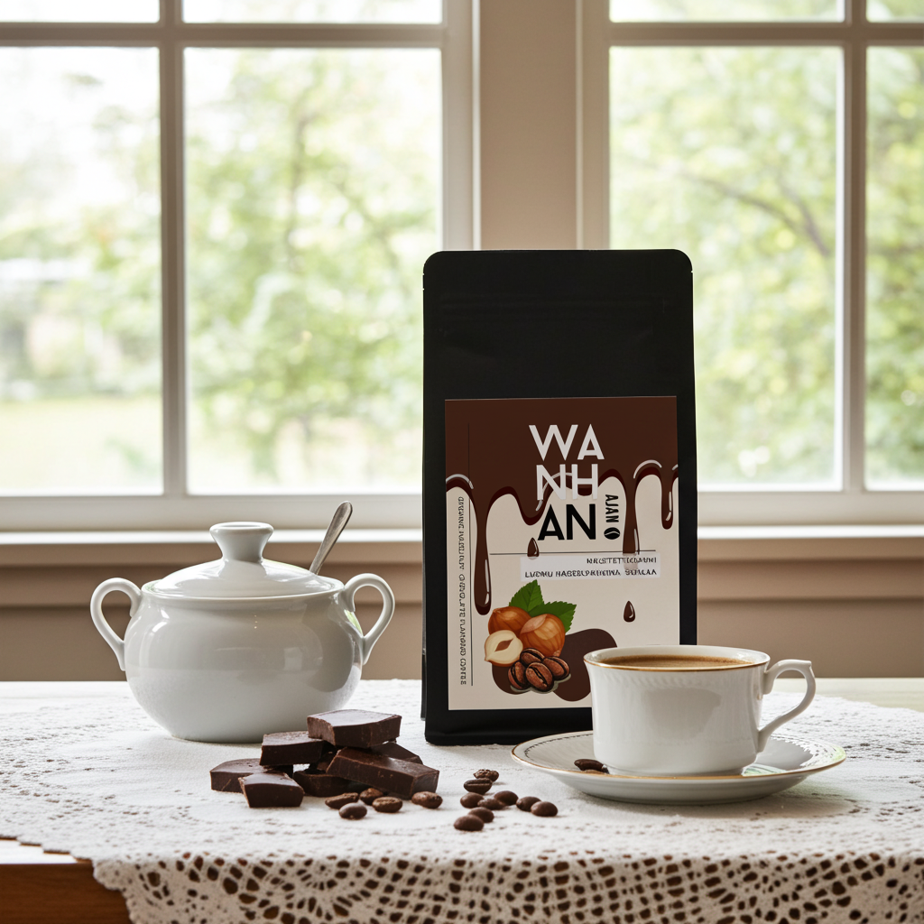 Wanhan ajan Luomukahvi Hasselpähkinä-Suklaa, 130g