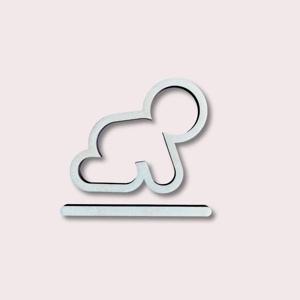 Puinen lastenhoitohuone-opaste | Taapero