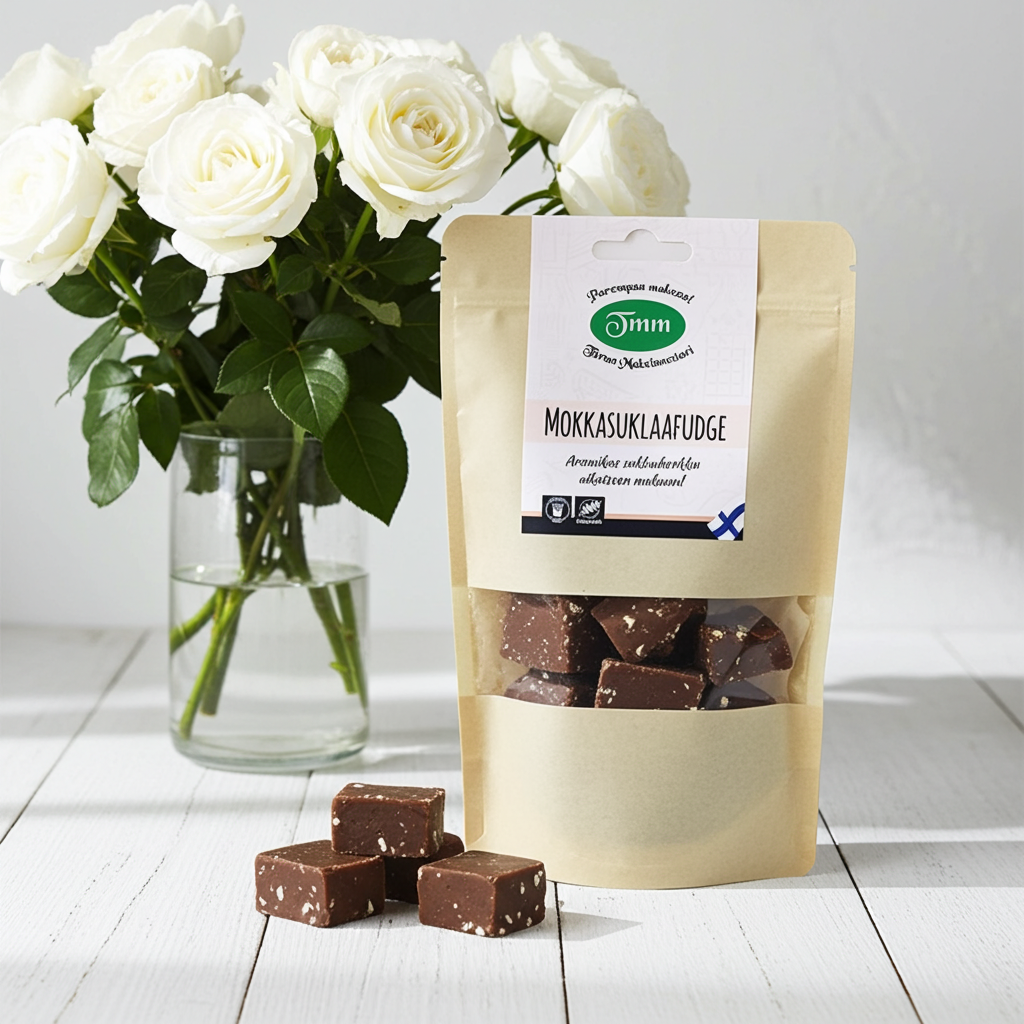 Mokkasuklaa-fudge 180g