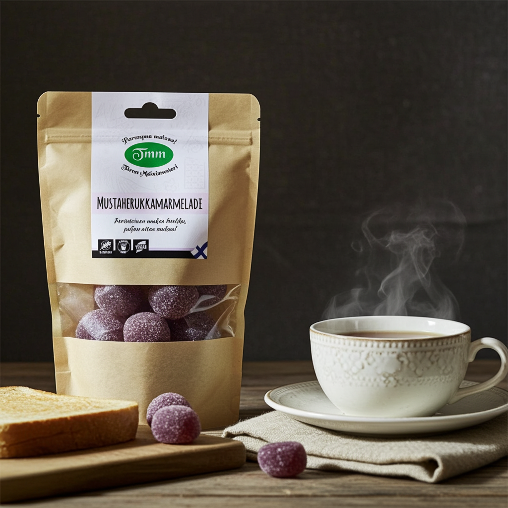 Mustaherukkamarmeladi 180g