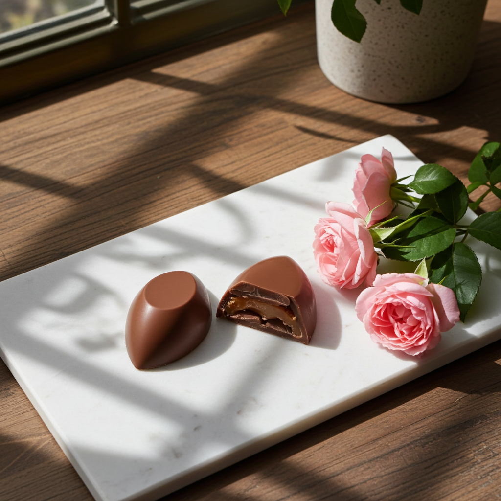 Salted caramel -konvehti