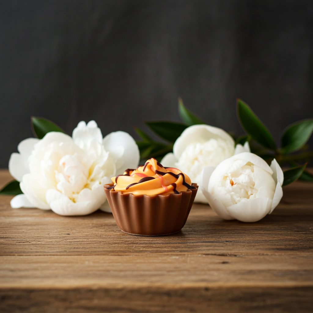 Salted caramel -kuppikakkukonvehti