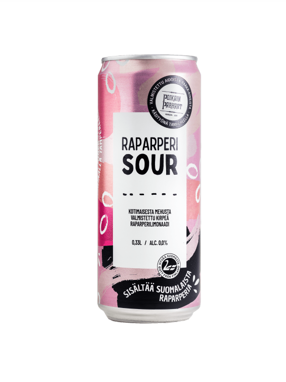Sour Raparperi 0,33, tölkki