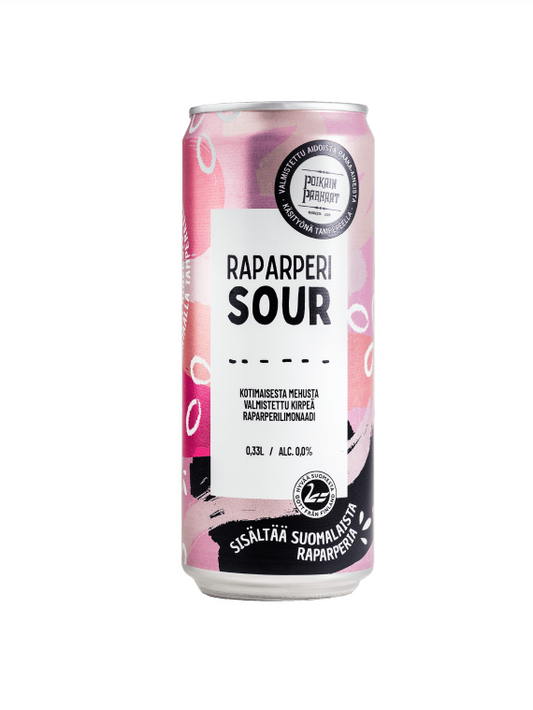Sour Raparperi 0,33, tölkki
