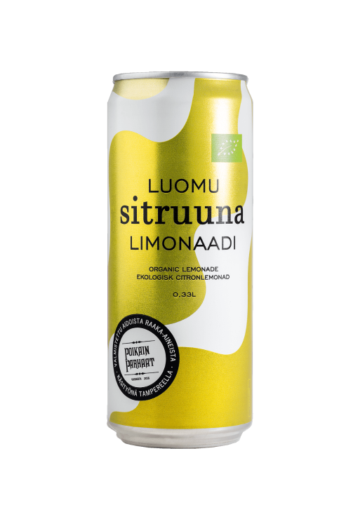 Sitruunalimonadi, Luomu 0,33l tölkki