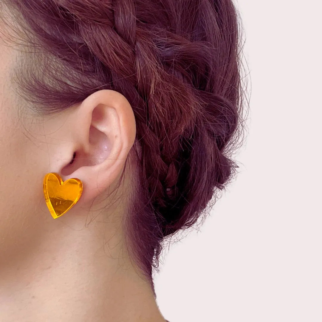 Sydän korvakorut | More amor por favor