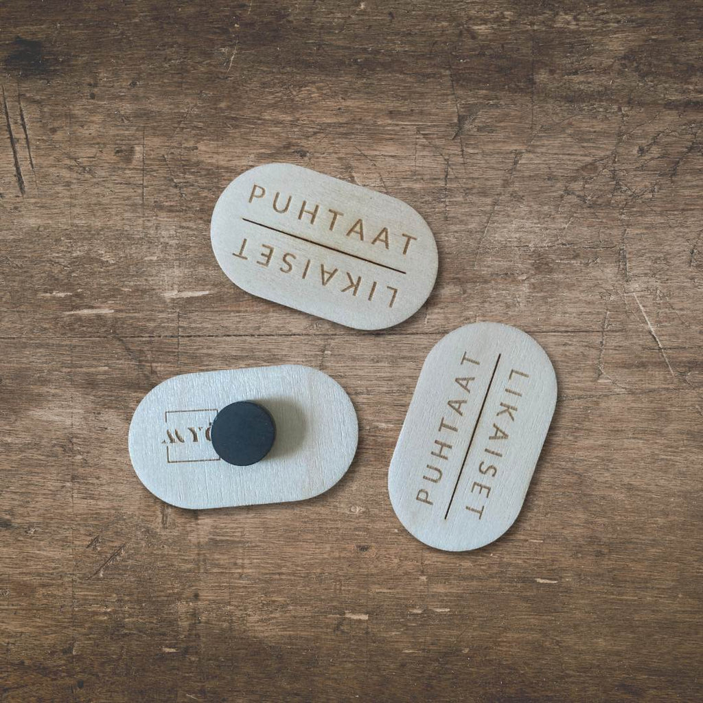 Puhtaat | Likaiset -magneetti astianpesukoneeseen