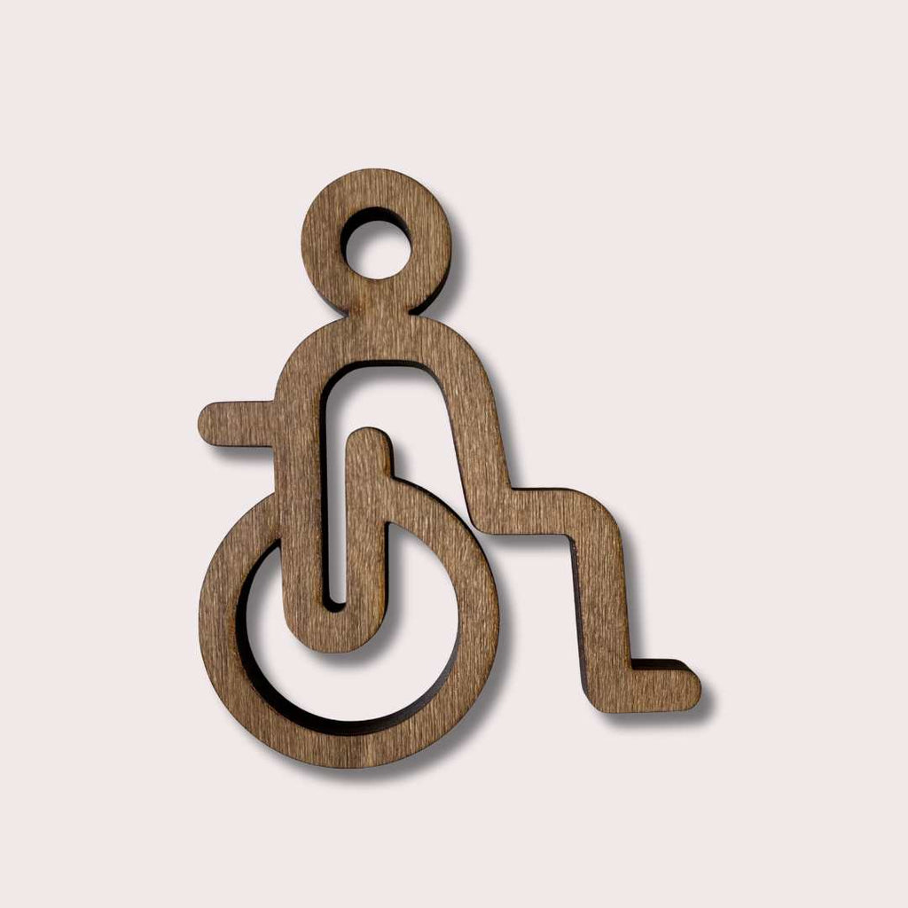 Puinen wc-kyltti | Inva