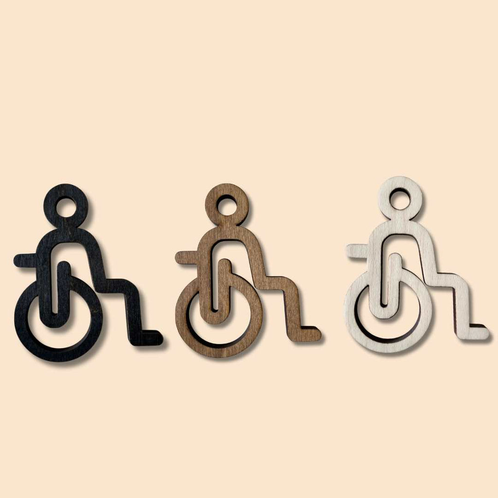 Puinen wc-kyltti | Inva