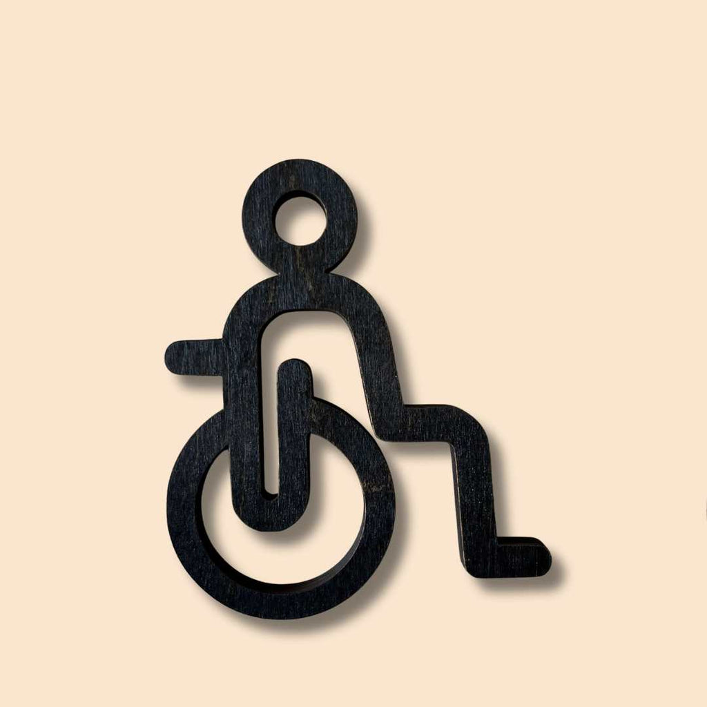 Puinen wc-kyltti | Inva